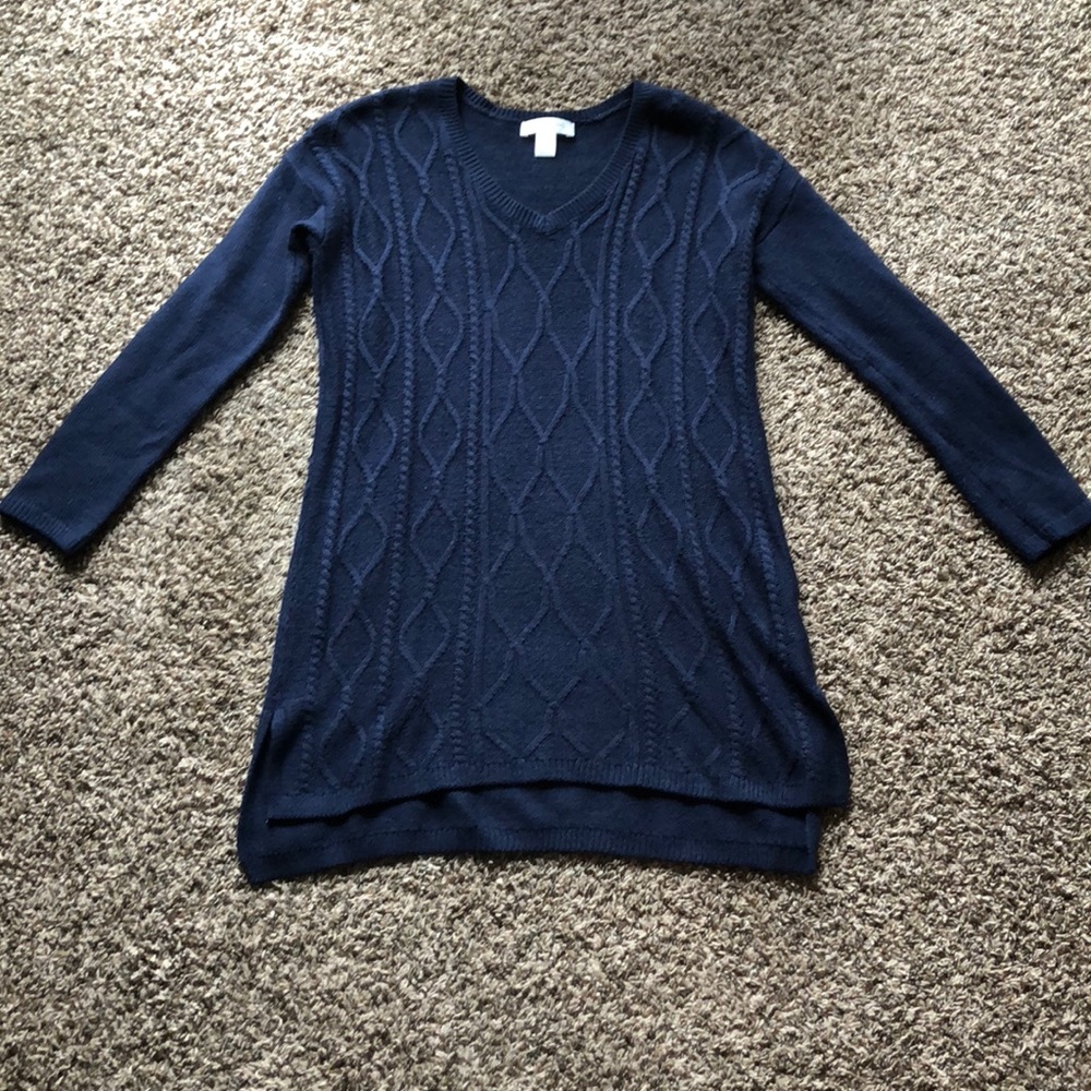 Maternity long sweater